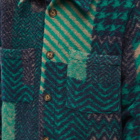 Portuguese Flannel Men's Bridge Overshirt in Green