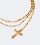 Khaite 18kt gold-plated brass bag charm