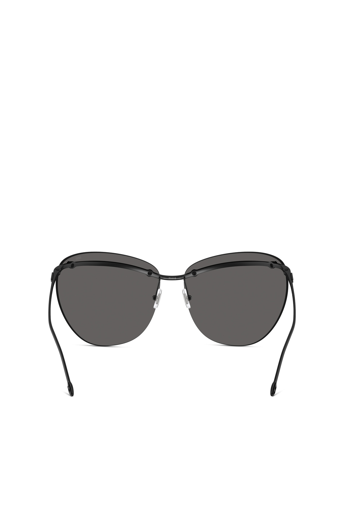 Diesel Wraparound shape sunglasses - Sunglasses - Unisex - Grey