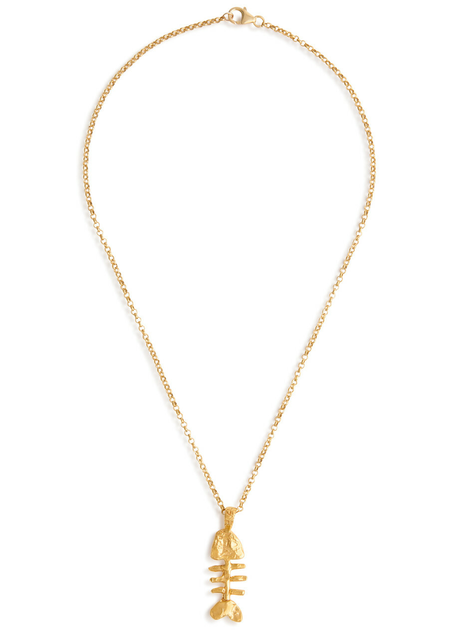 Alighieri The Silhouette Of Summer 24kt Gold-plated Necklace - One Size