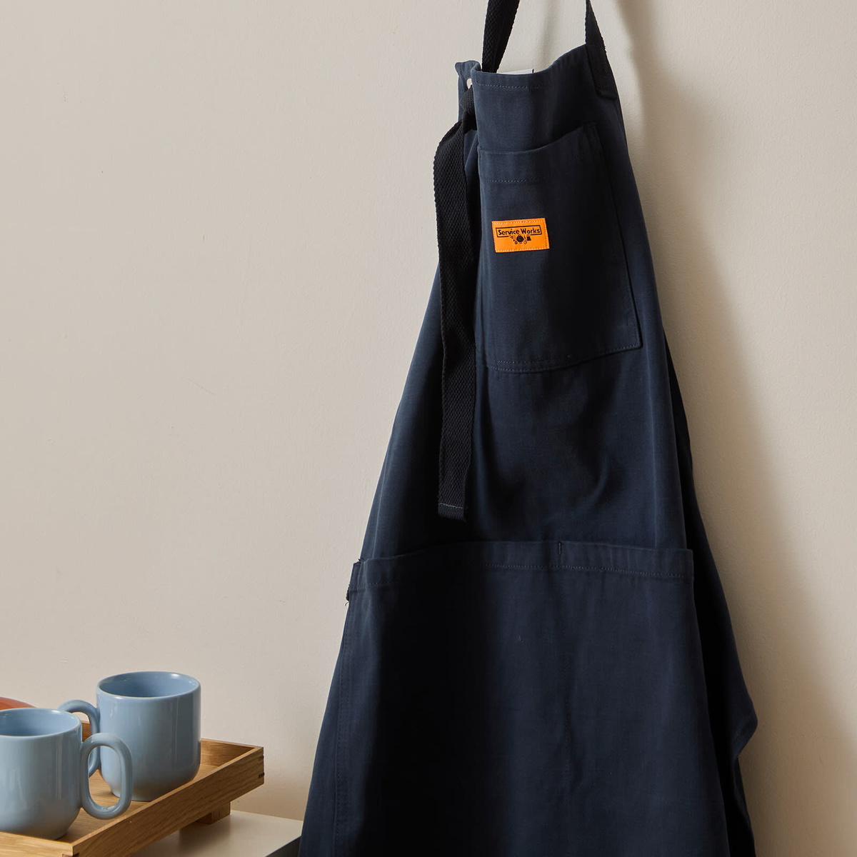 Service Works Men's Moleskin Apron in Dark Navy 