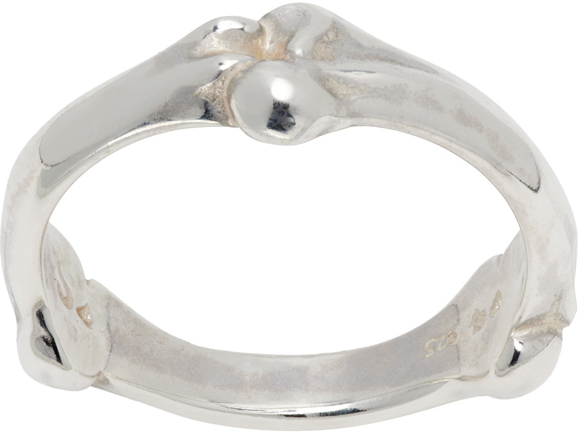 TAKAHIROMIYASHITA TheSoloist. Silver Bone Ring TAKAHIROMIYASHITA