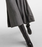 Etro Paisley silk-trimmed polo dress