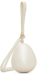 Simone Rocha Off-White Pearl Egg Bag