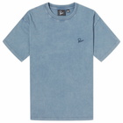 By Parra Men's Tonal Logo T-Shirt in Washed Blue