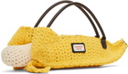 Charles Jeffrey LOVERBOY Yellow Banana Bag