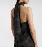 Ralph Lauren Collection Hadia fringed wool midi skirt