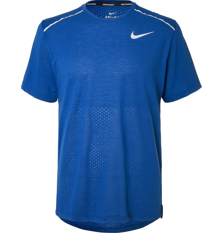 Photo: Nike Running - Rise 365 Dri-FIT T-shirt - Blue