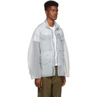 OAMC Grey Transparent Ghost Field Jacket