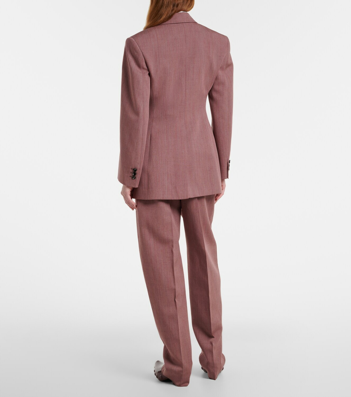 Bottega Veneta Wool and linen-blend tapered pants