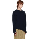 Comme des Garcons Shirt Navy Lochaven Of Scotland Edition Crewneck Sweater