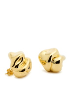 Completedworks Sculpted 18kt Gold-plated Stud Earrings - One Size