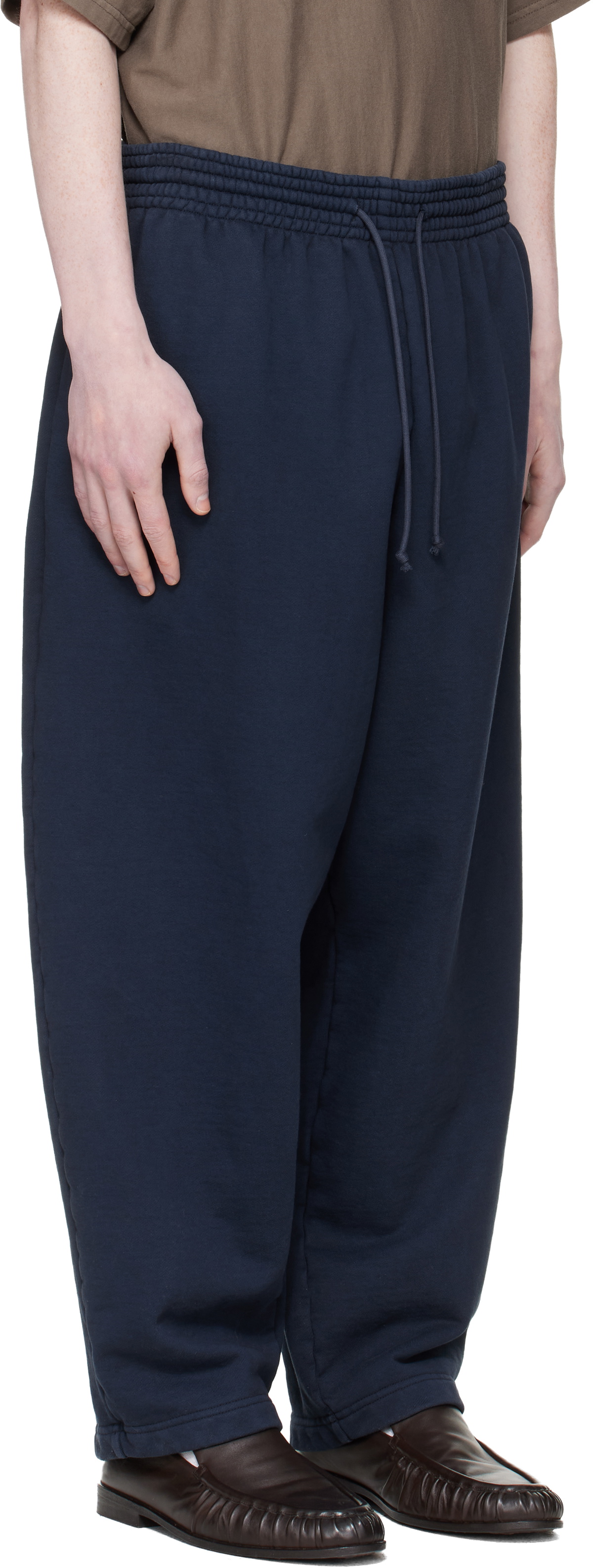 Hed Mayner Navy Drawstring Sweatpants