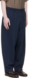 Hed Mayner Navy Drawstring Sweatpants