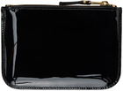 Comme des Garçons Wallets Black Glossy Print Wallet