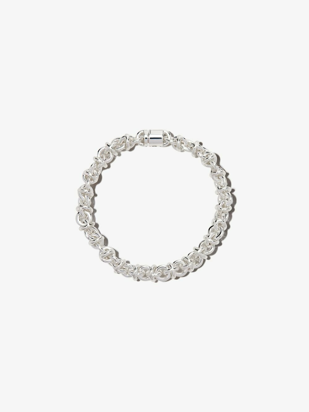 Le Gramme Sterling Silver Le 29g Entrelacs Polished Bracelet