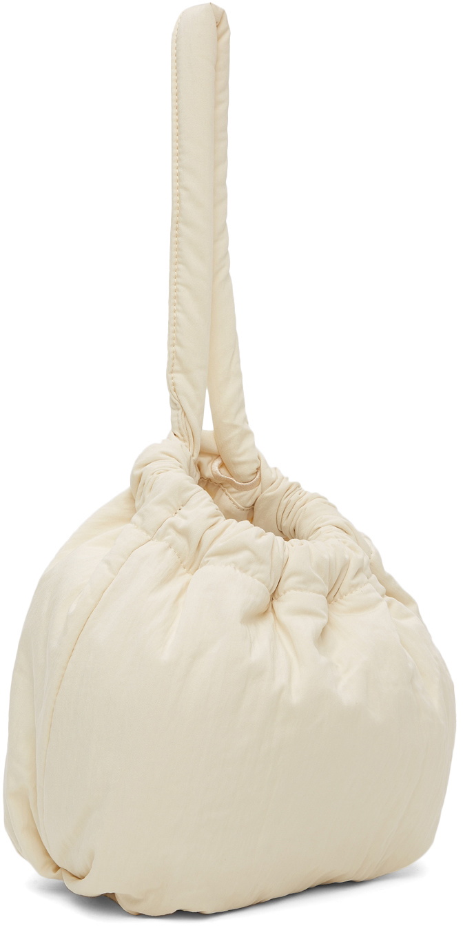 AMOMENTO Off-White Padded Ball Bag AMOMENTO