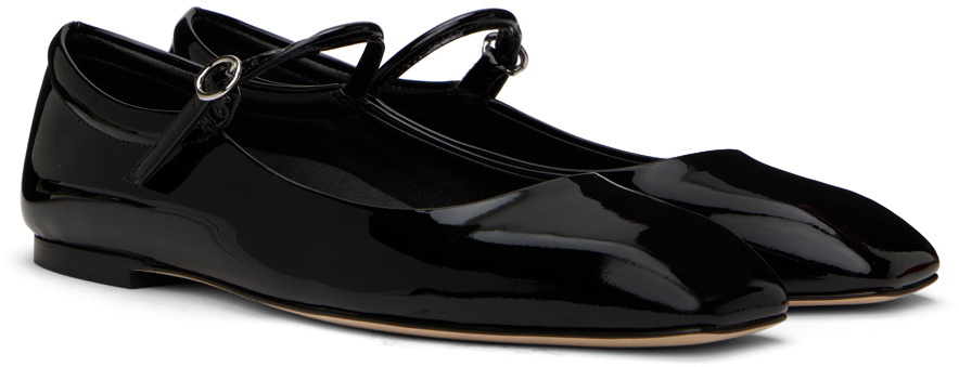 Aeyde Black Uma Ballerina Flats
