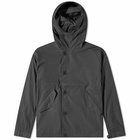 Nanamica Men's Hooded Parka Jacket in Black