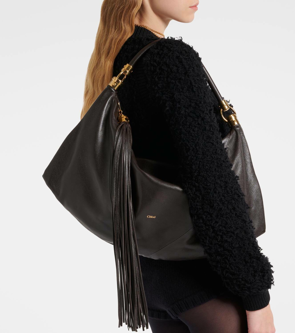 Chloé Foulard leather shoulder bag