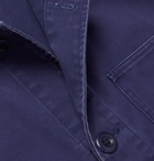 Sandro - Cotton-Canvas Jacket - Men - Blue
