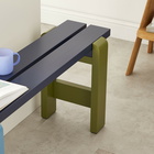 END. x HAY Weekday Bench in Steel Blue/Azure Blue/Avocado