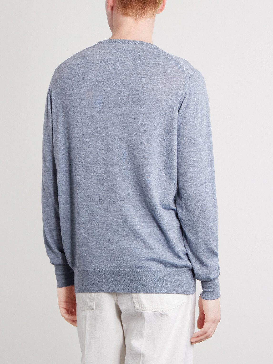 William Lockie - Virgin Wool Sweater - Gray