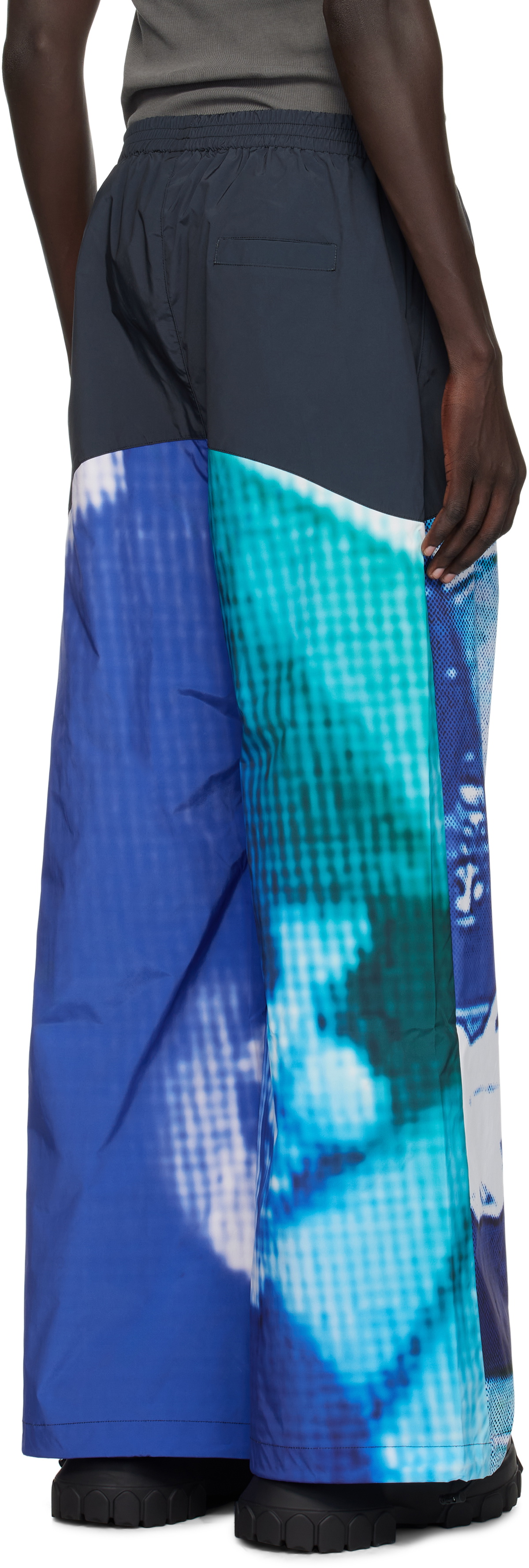 Gerrit Jacob Black Taffeta Track Pants