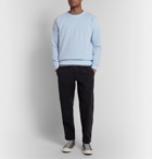 NN07 - Robin Fleece-Back Cotton-Jersey Sweatshirt - Blue