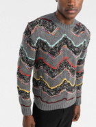 MISSONI - Striped Chevron Wool Sweater