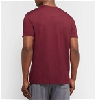 Derek Rose - Basel Stretch-Micro Modal Jersey T-Shirt - Burgundy