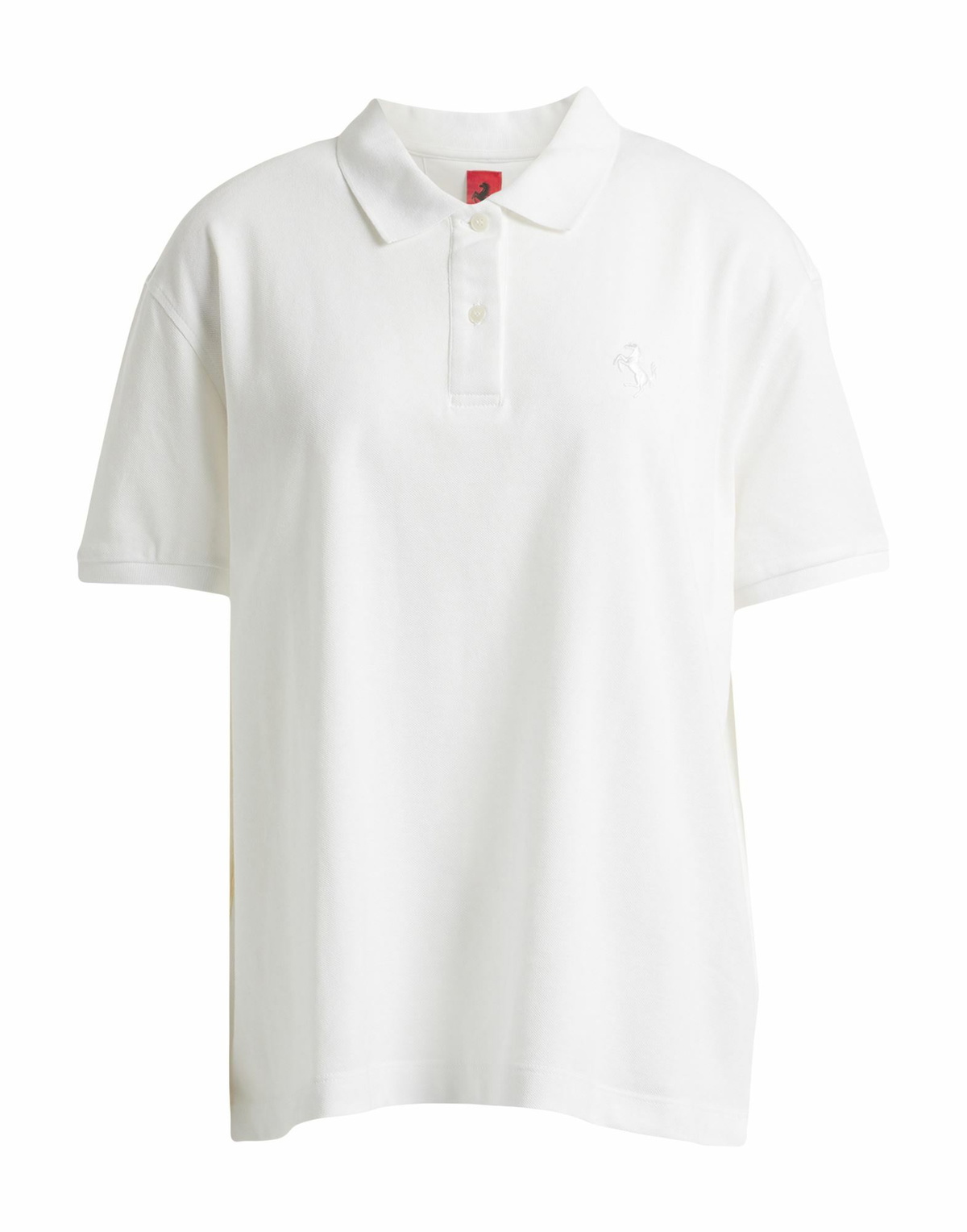 Ferrari Womens Polo shirt in White