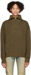 Isabel Marant Khaki Lewin Sweater