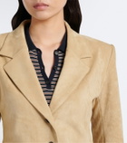 Stouls Helly suede blazer