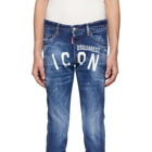 Dsquared2 Blue Skinny Dan Jeans