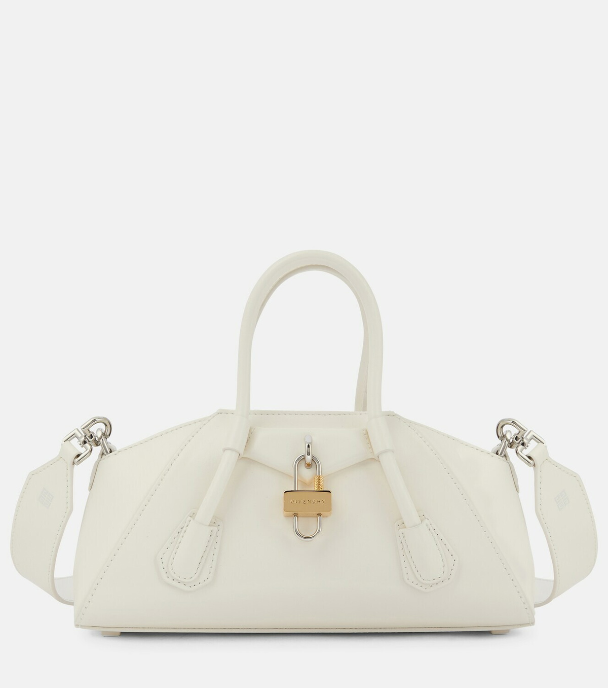 【送料&関税込】Givenchy Antigona Mini Shoulder Bag In Beige GIVENCHY Antigona Small Leather Shoulder Bag Beige