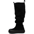 YUME YUME SSENSE Exclusive Black Fisherman Chelsea Boots