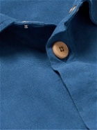 Folk - Assembly Cotton Overshirt - Blue