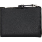 Vivienne Westwood Black Orb Slim Flap Card Holder