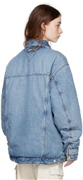 Martine Rose Blue Tommy Jeans Edition Insulated Denim Jacket
