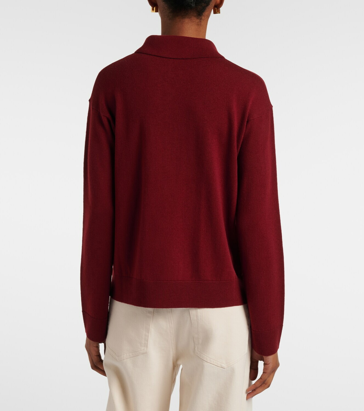 'S Max Mara Frisia wool polo sweater