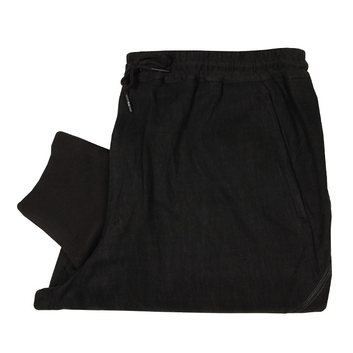 Photo: Sweatpants - Grain Jersey Black