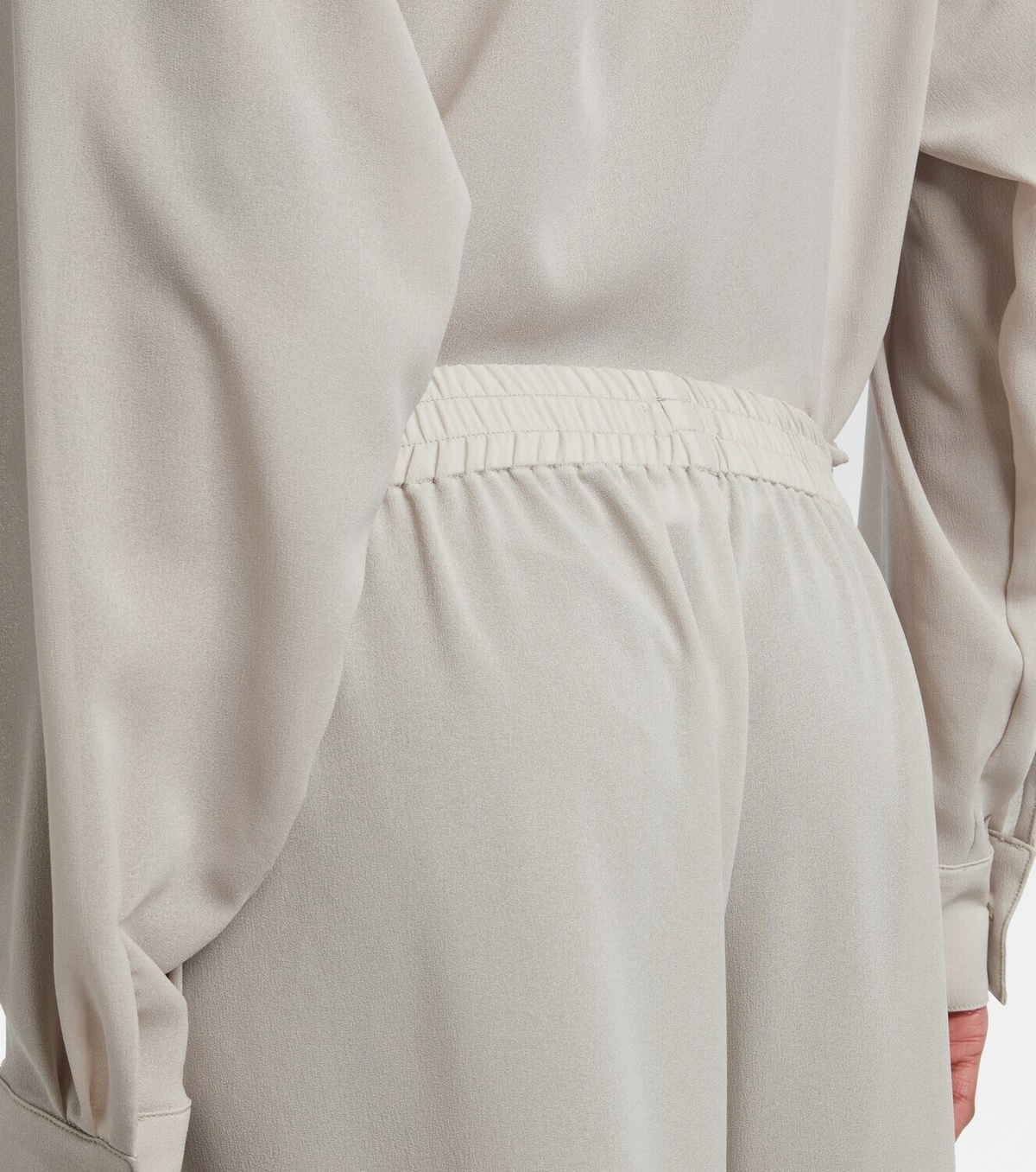 Jade Swim Mika sheer wide-leg pants