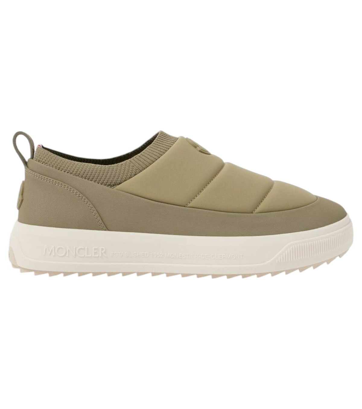 END. x Moncler Trailgrip Lite Sneakers in Beige/Red Moncler