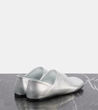 Loewe Toy metallic leather slippers
