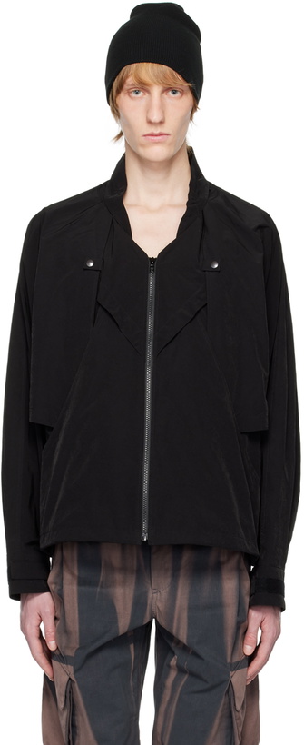 Photo: JiyongKim Black Layered Jacket