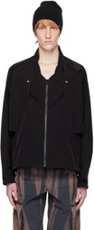 JiyongKim Black Layered Jacket