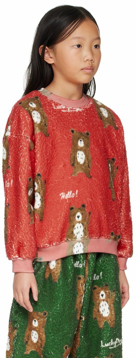 Luckytry SSENSE Exclusive Kids Red Sweater
