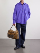 Acne Studios - Camero Camera Embellished Suede Shoulder Bag