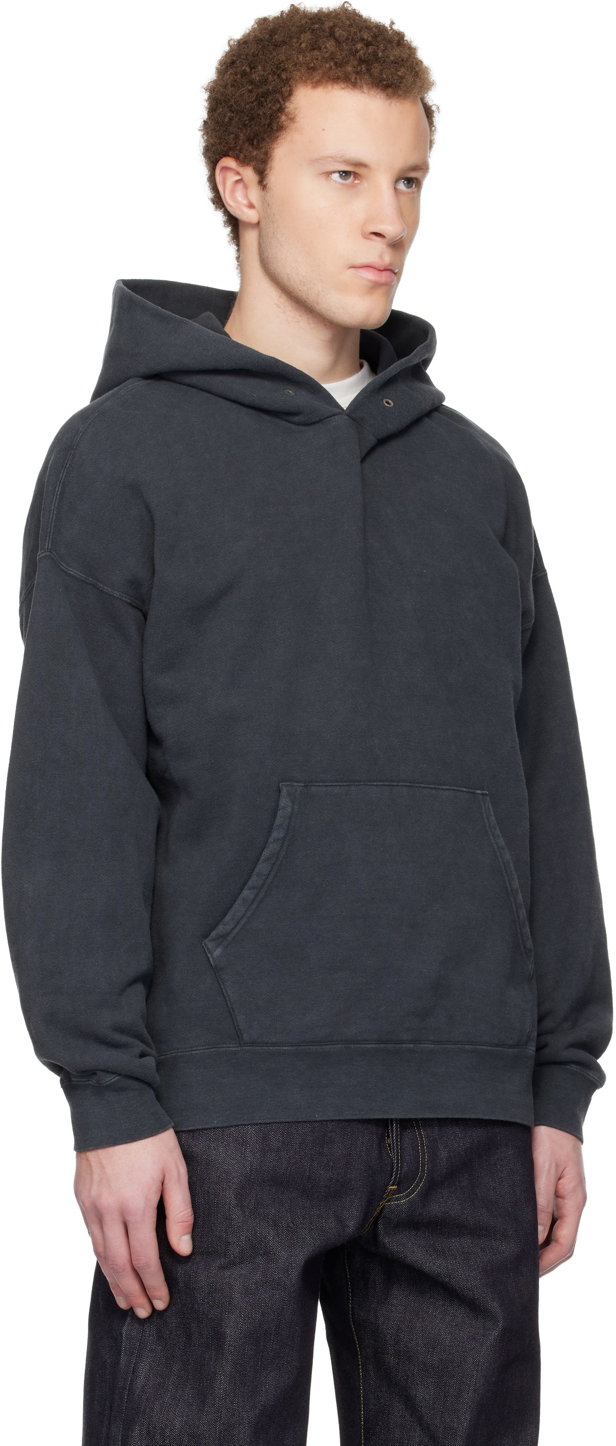 visvim Black Jumbo SB P.O. DMGD Hoodie